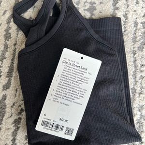 Lululemon Ebb to Street Tank sz 6